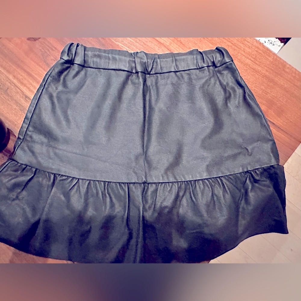 Club Monaco Faux Leather Women's Skirt
